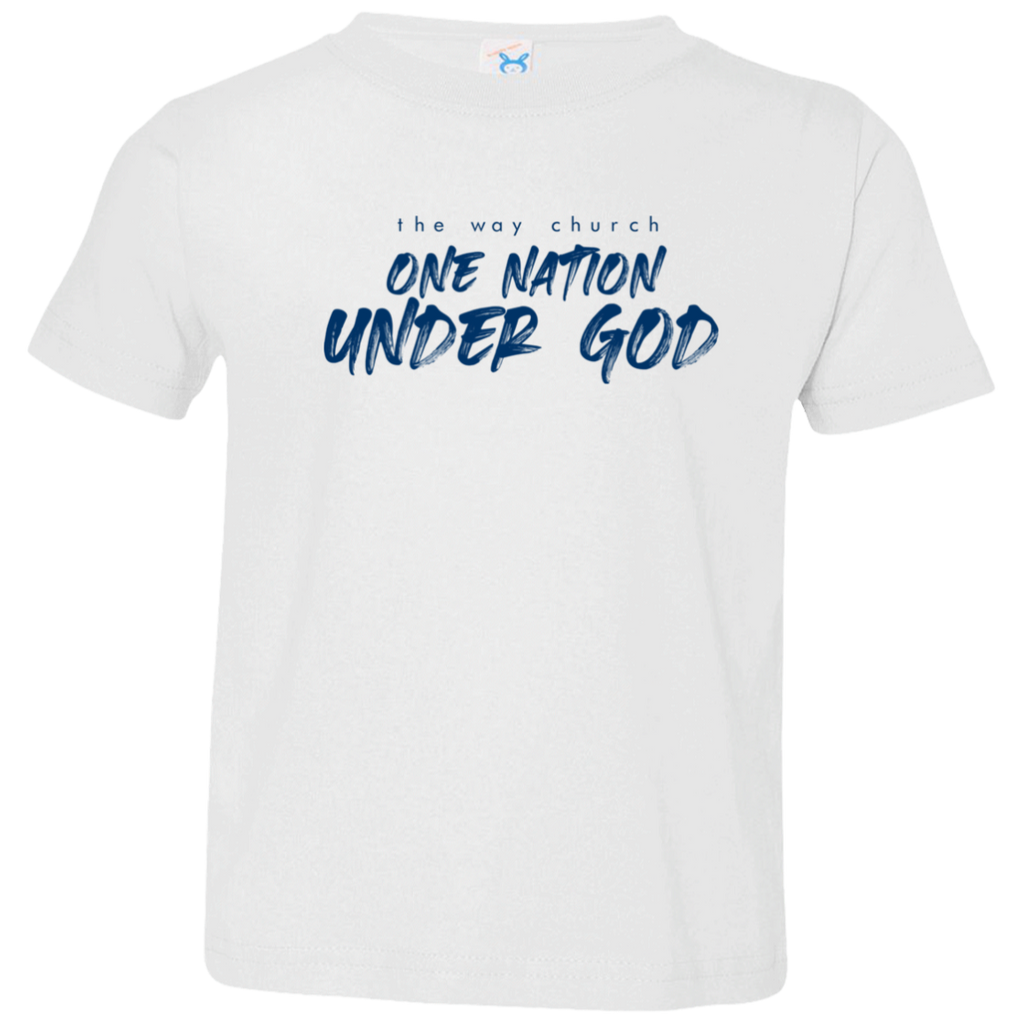 One Nation Under God Toddler Tee